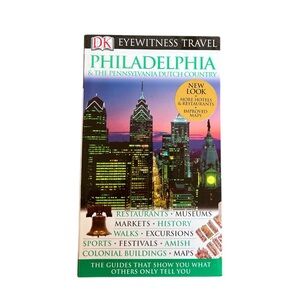 ⬛️DK: “Philadelphia & The Pennsylvania Dutch Country” travel guide preowned⬛️